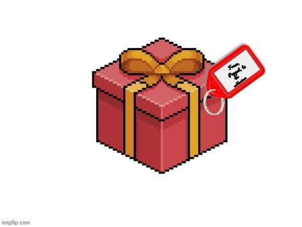 Give Gifts, Gift Life. | the robloxians | image tagged in give gifts gift life | made w/ Imgflip meme maker