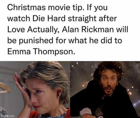 Die Hard is not a Christmas movie | image tagged in memes,funny | made w/ Imgflip meme maker
