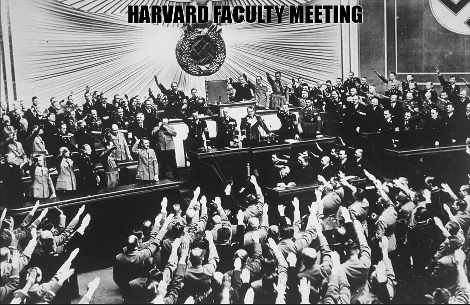 Harvard Faculty Meeting Blank Meme Template
