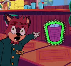 Barry trash Blank Meme Template