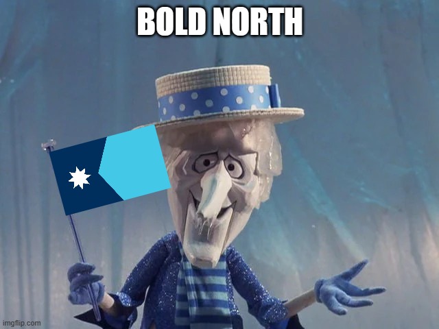 bold north | BOLD NORTH | image tagged in minnesota | made w/ Imgflip meme maker