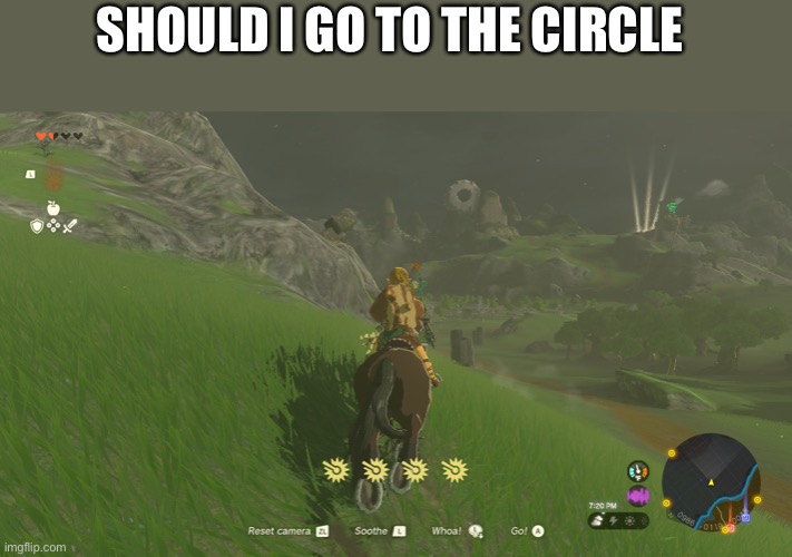 SHOULD I GO TO THE CIRCLE | made w/ Imgflip meme maker