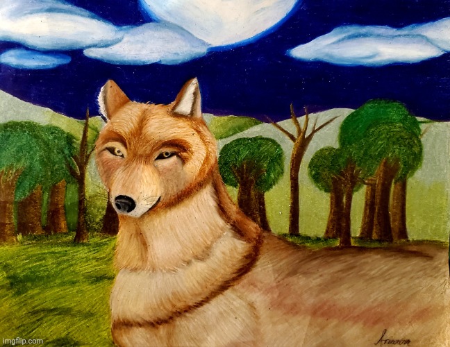 Wolf drawing | image tagged in drawing,art,wolf,werewolf,furry,animals | made w/ Imgflip meme maker
