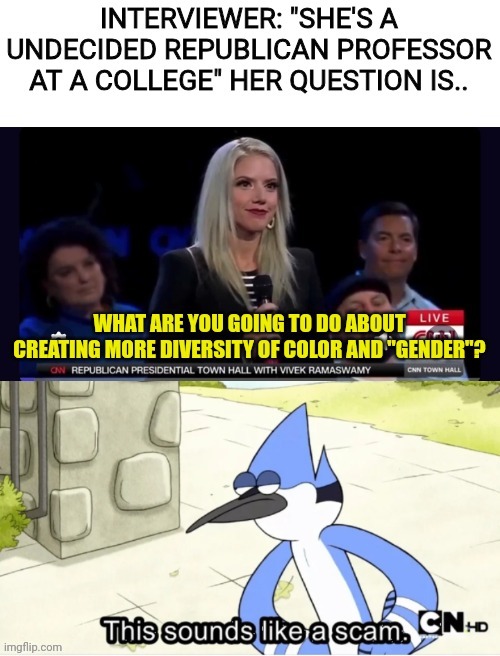 image tagged in regular show,fake,conservative | made w/ Imgflip meme maker