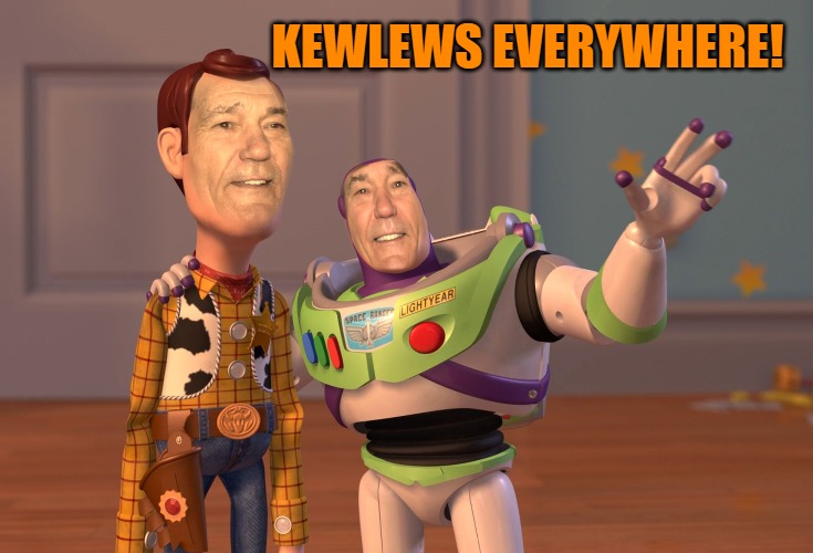 KEWLEWS EVERYWHERE! | made w/ Imgflip meme maker