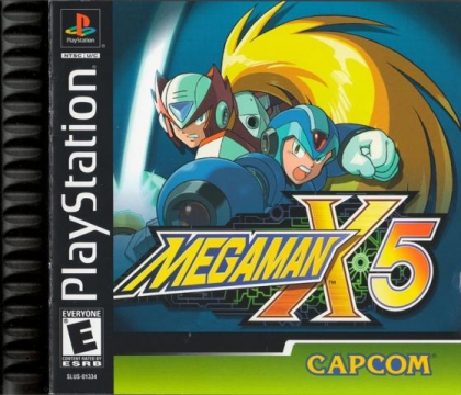 MegaMan x5 boxart Blank Meme Template