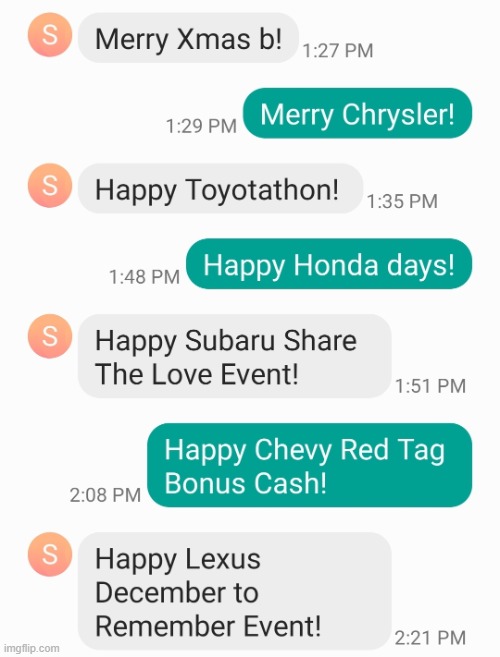 Merry Chrysler | image tagged in merry chrysler | made w/ Imgflip meme maker