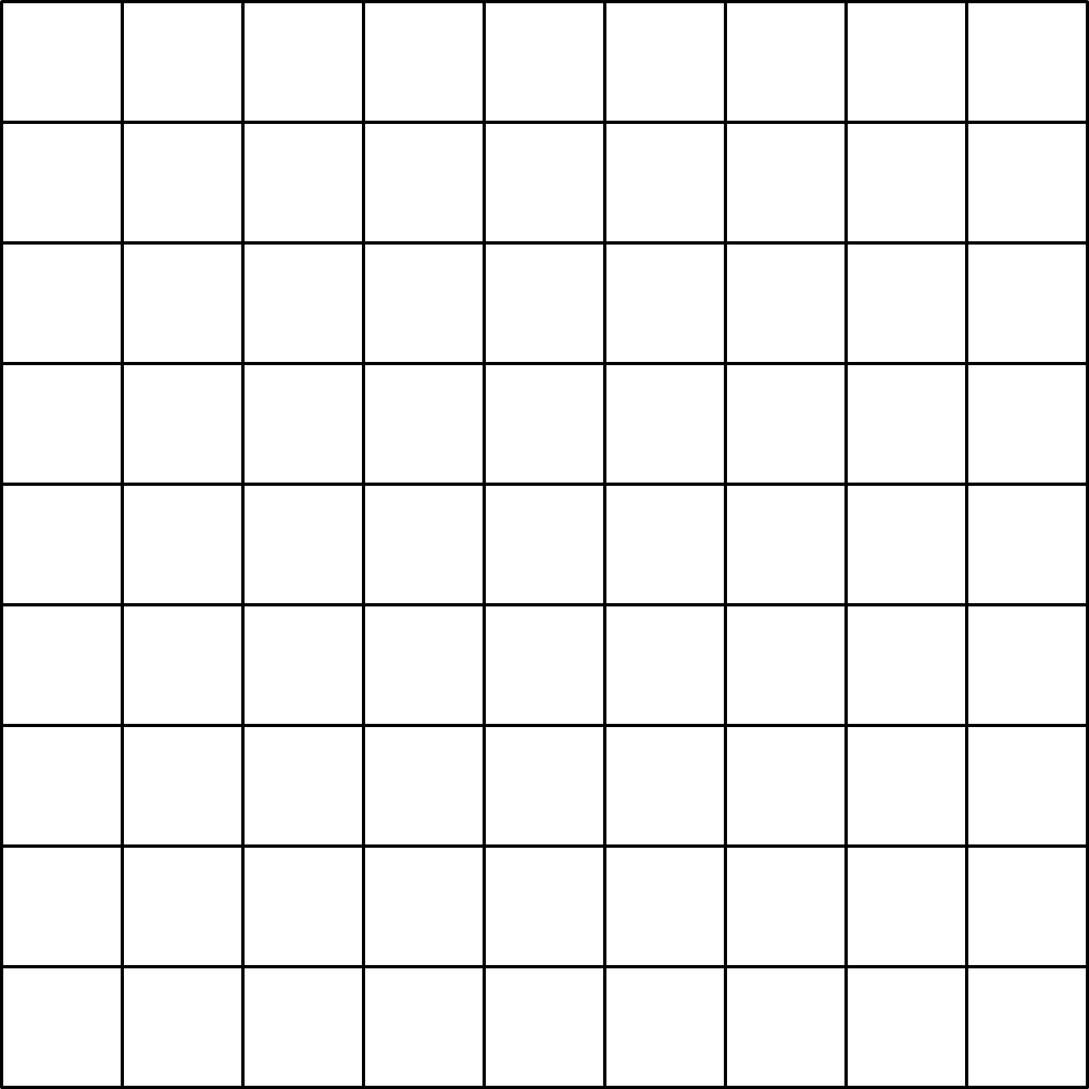 High Quality blank X's sudoku level Blank Meme Template