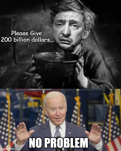 NO PROBLEM | image tagged in cocky joe biden | made w/ Imgflip meme maker