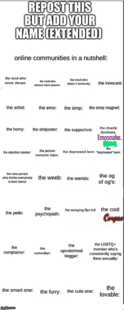 Fyi every time I'm skipped imma repost this | Nat | made w/ Imgflip meme maker