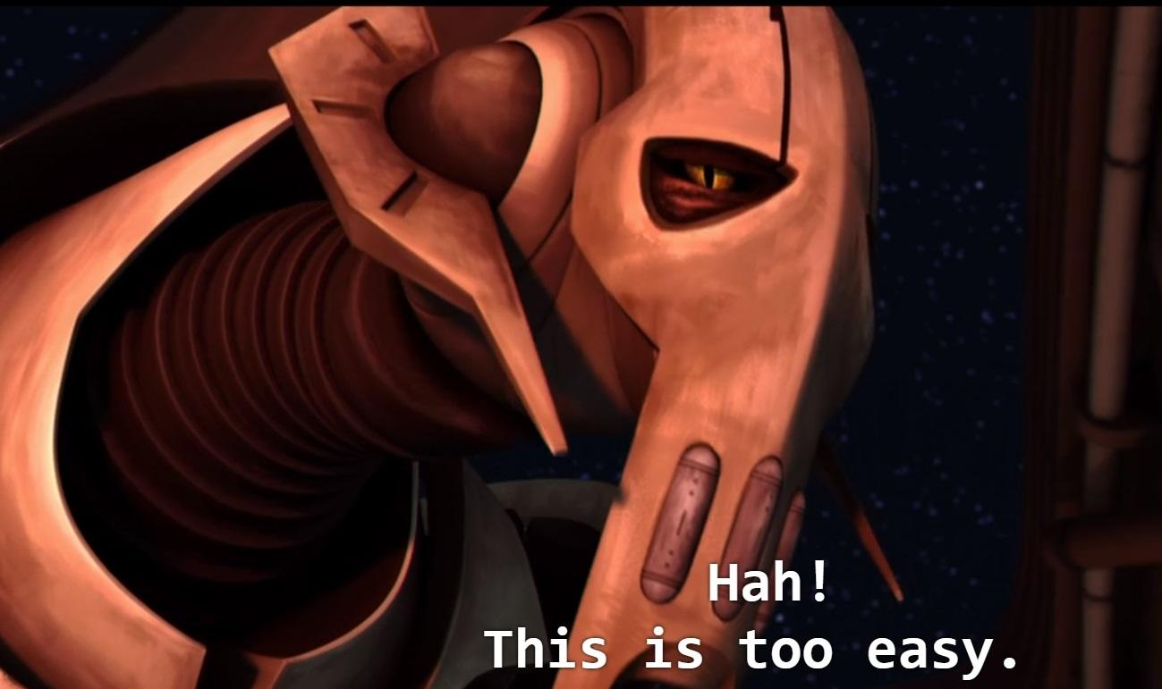 general grievous Blank Meme Template