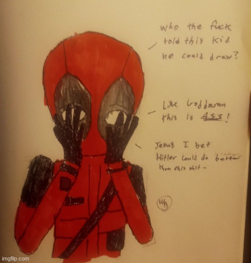 Deadpool speaking faxs fr fr (For @Festive_Pooldead) | made w/ Imgflip meme maker