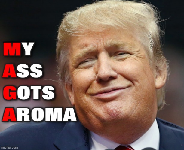 image tagged in donald trump the clown,ass,maga morons,clown car republicans,stink,aroma | made w/ Imgflip meme maker