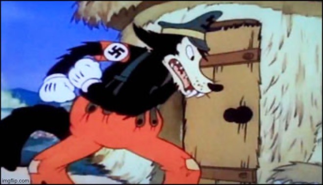 Old cartoons were crazy | image tagged in nazi | made w/ Imgflip meme maker