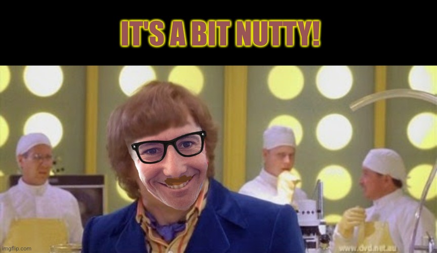 IT'S A BIT NUTTY! | made w/ Imgflip meme maker