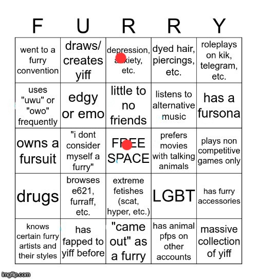 stupid ahh tiles bruh | image tagged in furry bingo v2 | made w/ Imgflip meme maker