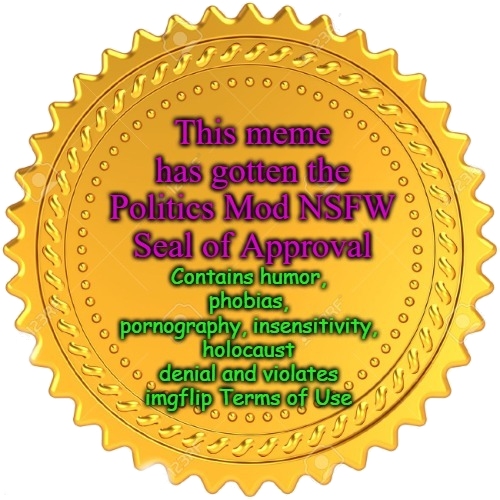 High Quality Approval Seal Blank Meme Template