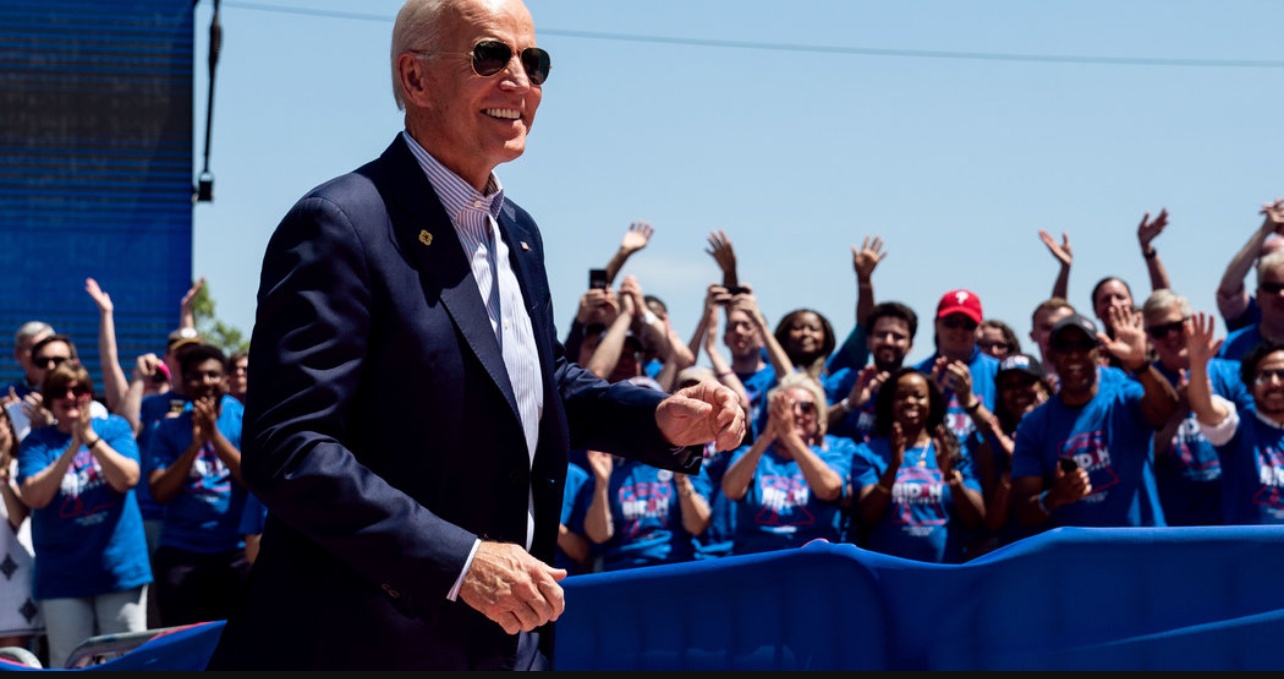 Biden Rally Blank Meme Template
