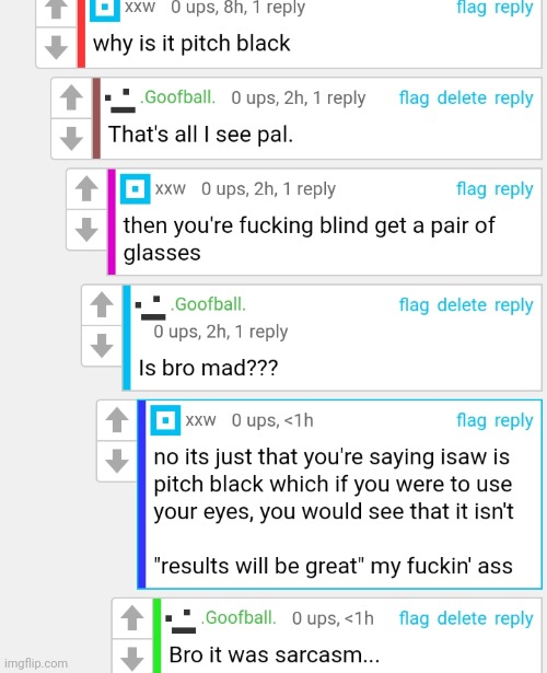 He replied... (previous post in comments) | made w/ Imgflip meme maker