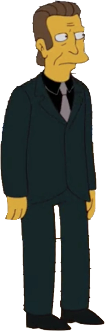 Legs The Mobster Simpsons Blank Meme Template