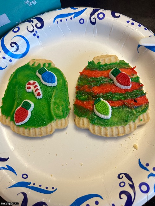 i made christmas cookies :) | made w/ Imgflip meme maker