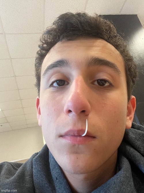 Guess what’s sticking out of my mouth | made w/ Imgflip meme maker