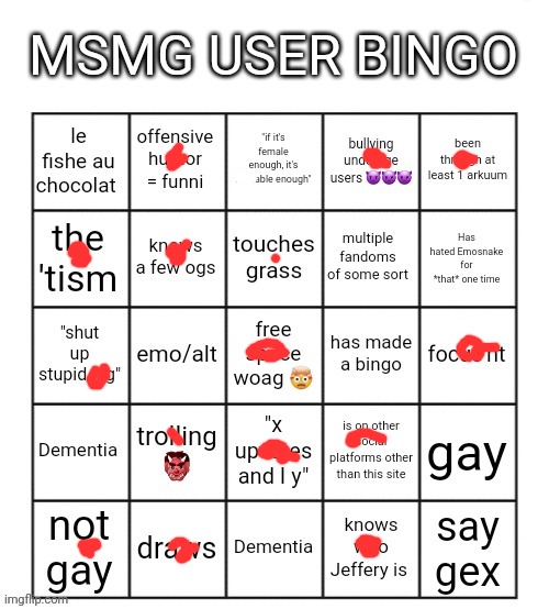 Lmao | image tagged in msmg user bingo | made w/ Imgflip meme maker