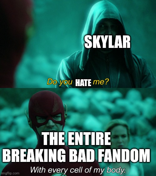 Do you trust me? | SKYLAR; HATE; THE ENTIRE BREAKING BAD FANDOM | image tagged in do you trust me | made w/ Imgflip meme maker
