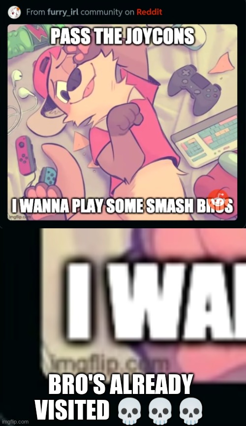 BRO'S ALREADY VISITED 💀💀💀 | made w/ Imgflip meme maker