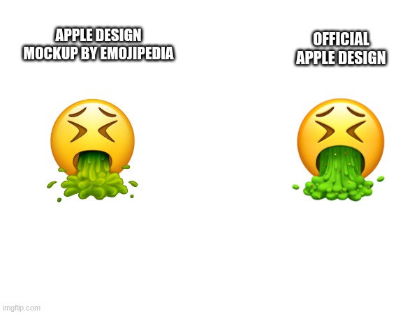 apple design mockups by emojipedia are wrong part 5 | OFFICIAL APPLE DESIGN; APPLE DESIGN MOCKUP BY EMOJIPEDIA | image tagged in emoji,emojis | made w/ Imgflip meme maker