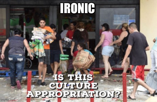 Culture appropriation is spreading | IRONIC | image tagged in vegetable,memes,funny,gifs,change my mind | made w/ Imgflip meme maker