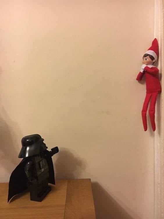 Elf Vader Blank Meme Template