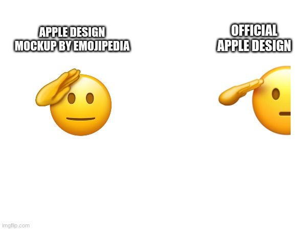 apple design mockups by emojipedia are wrong part 11 | OFFICIAL APPLE DESIGN; APPLE DESIGN MOCKUP BY EMOJIPEDIA | image tagged in emoji,emojis | made w/ Imgflip meme maker