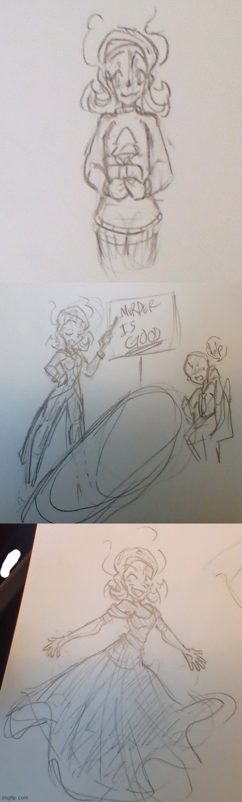 i drew the suggestions i got | made w/ Imgflip meme maker