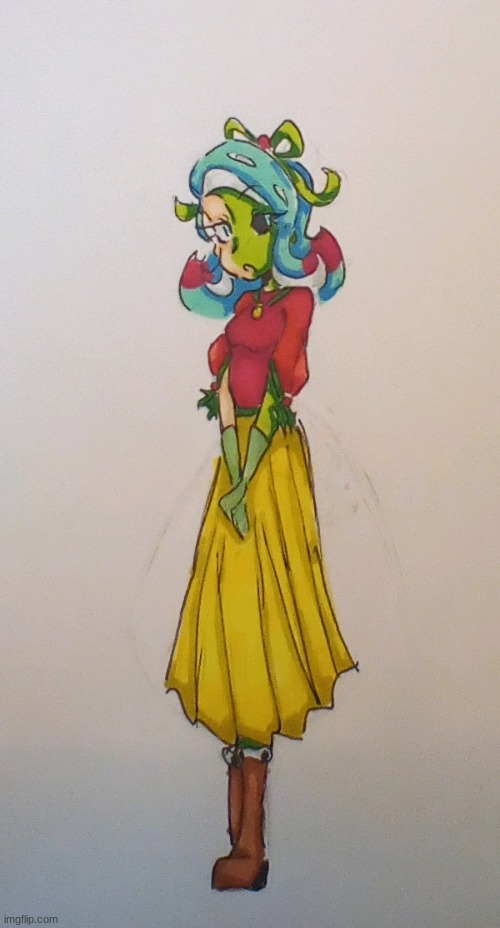 christmas thing i drew | made w/ Imgflip meme maker