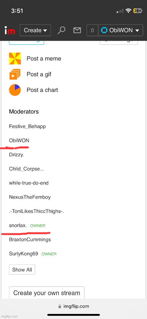 You know it’s bad when I do more then the most active owner | made w/ Imgflip meme maker