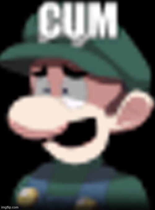 Luigi’s reaction Blank Meme Template