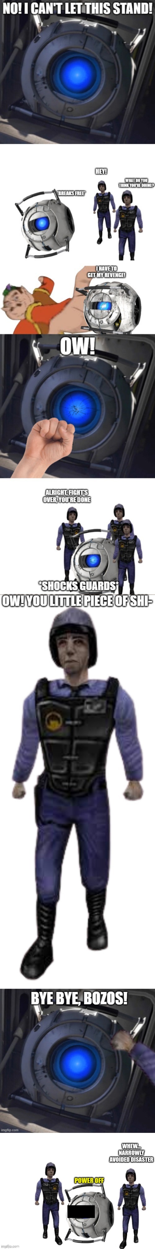 These guards are ruthless | made w/ Imgflip meme maker