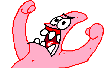 angry patrick Meme Template