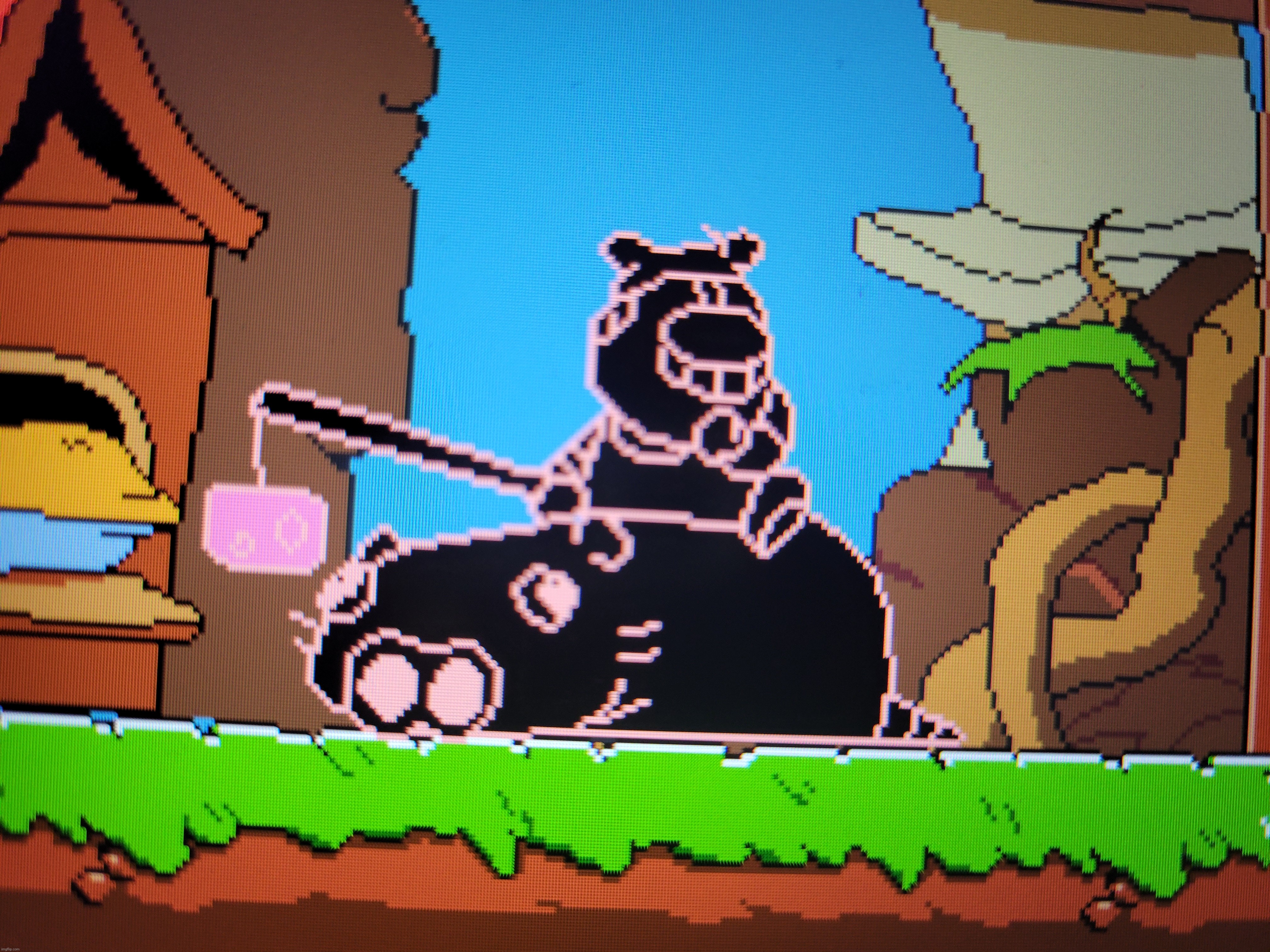 cool custom gustavo and brick (the rat) pallette | made w/ Imgflip meme maker