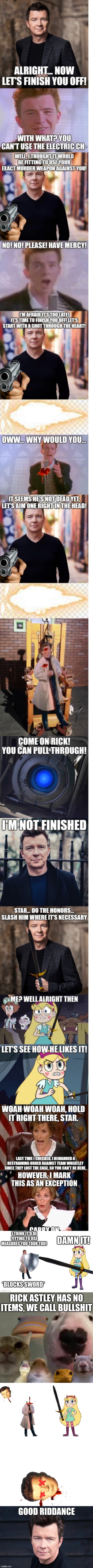 Rick was searched for anything that could help | RICK ASTLEY HAS NO ITEMS, WE CALL BULLSHIT | image tagged in the council remastered | made w/ Imgflip meme maker