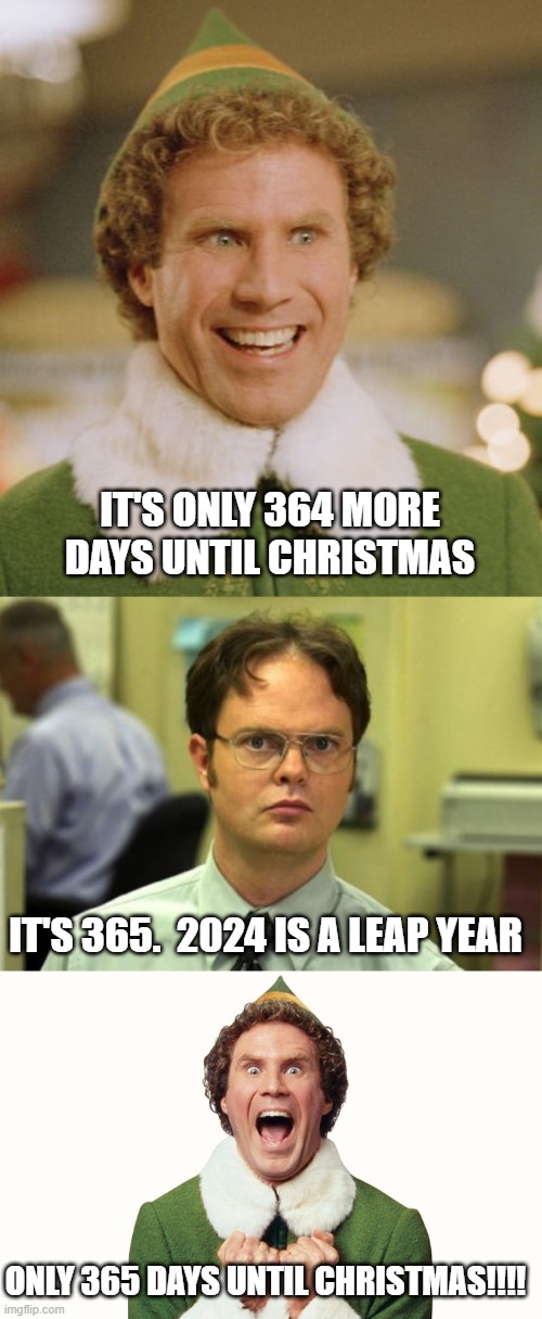 Image tagged in memes,buddy the elf,dwight schrute,buddy the elf ...
