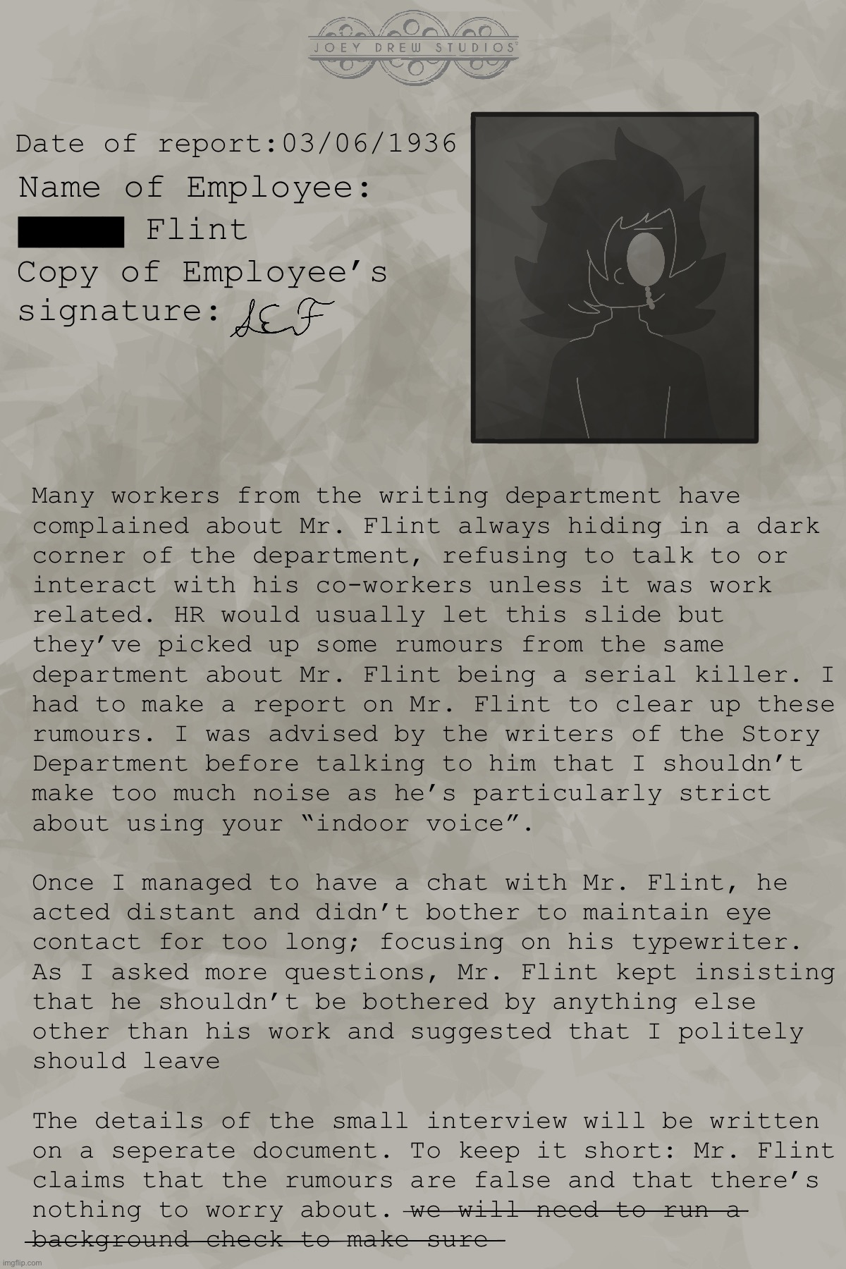 Hey guys! Sorry for not posting about the ARG. I promise i’ll be posting stuff soon. So uhh here’s some lore bout the MC | made w/ Imgflip meme maker