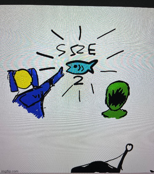 third one: size 2 fish is real | made w/ Imgflip meme maker