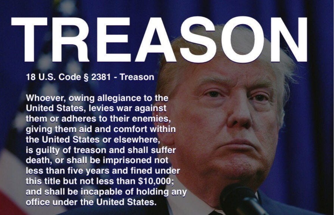 Traitor trump Blank Meme Template