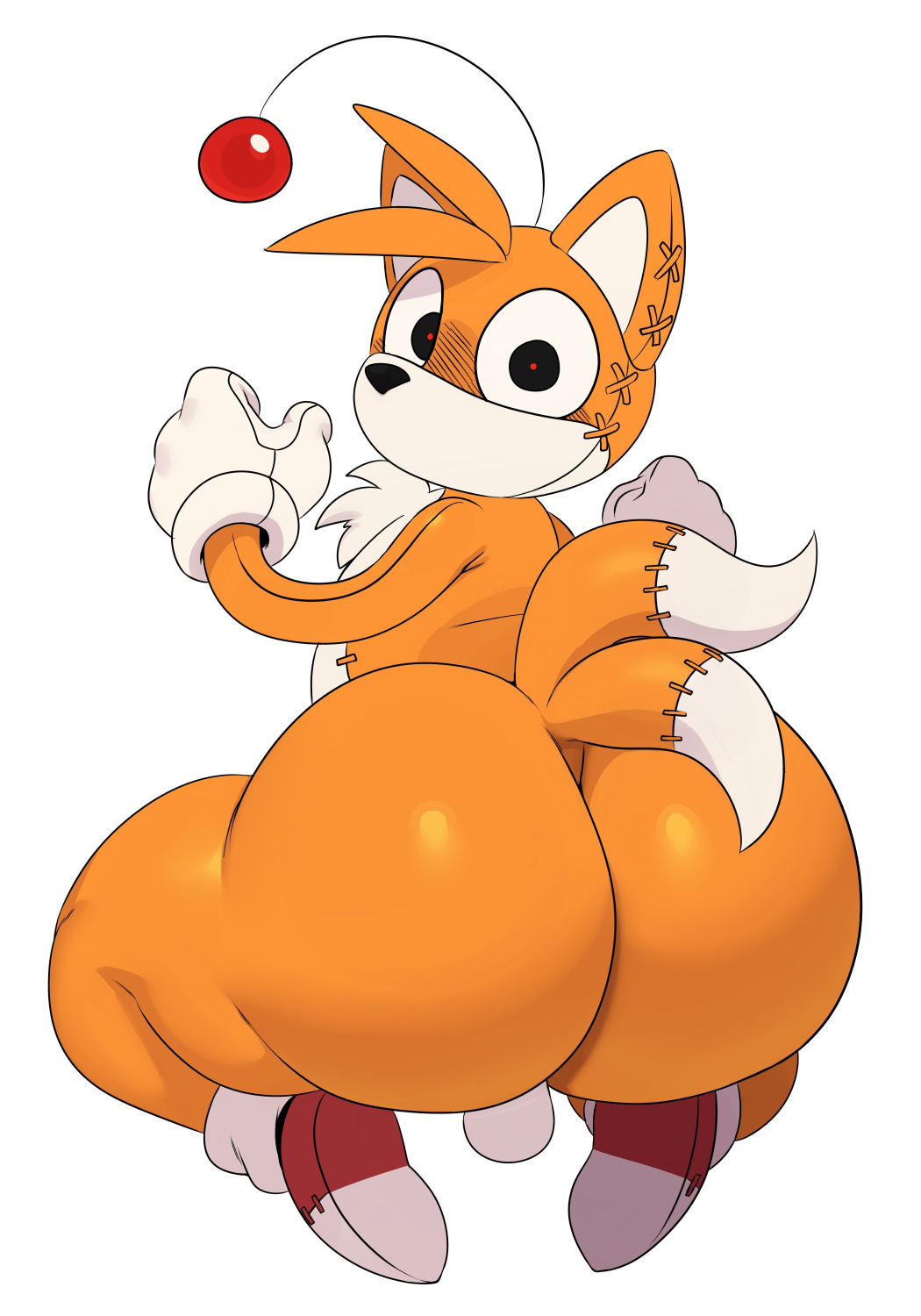 High Quality sssonic2 tails doll Blank Meme Template