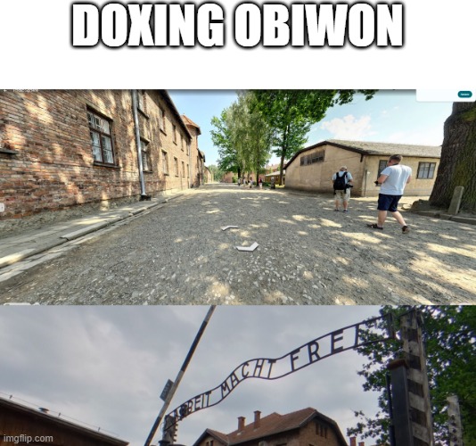 DOXING OBIWON | made w/ Imgflip meme maker