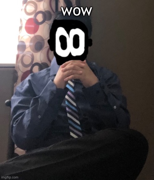 delted but he's badass | wow | image tagged in delted but he's badass | made w/ Imgflip meme maker