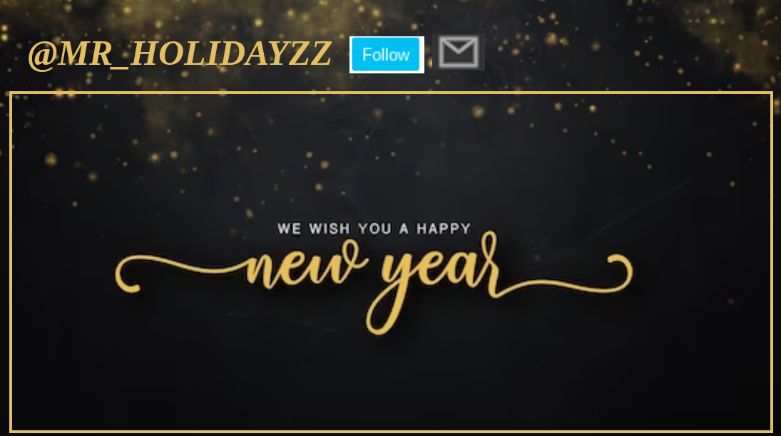 High Quality MR_HOLIDAYZZ NEW YEARS TEMPLATE Blank Meme Template