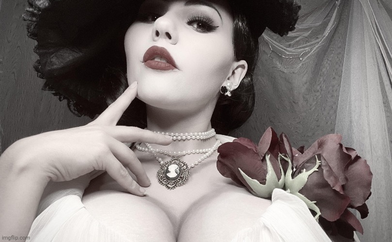 Lady Dimitrescu | image tagged in lady dimitrescu | made w/ Imgflip meme maker